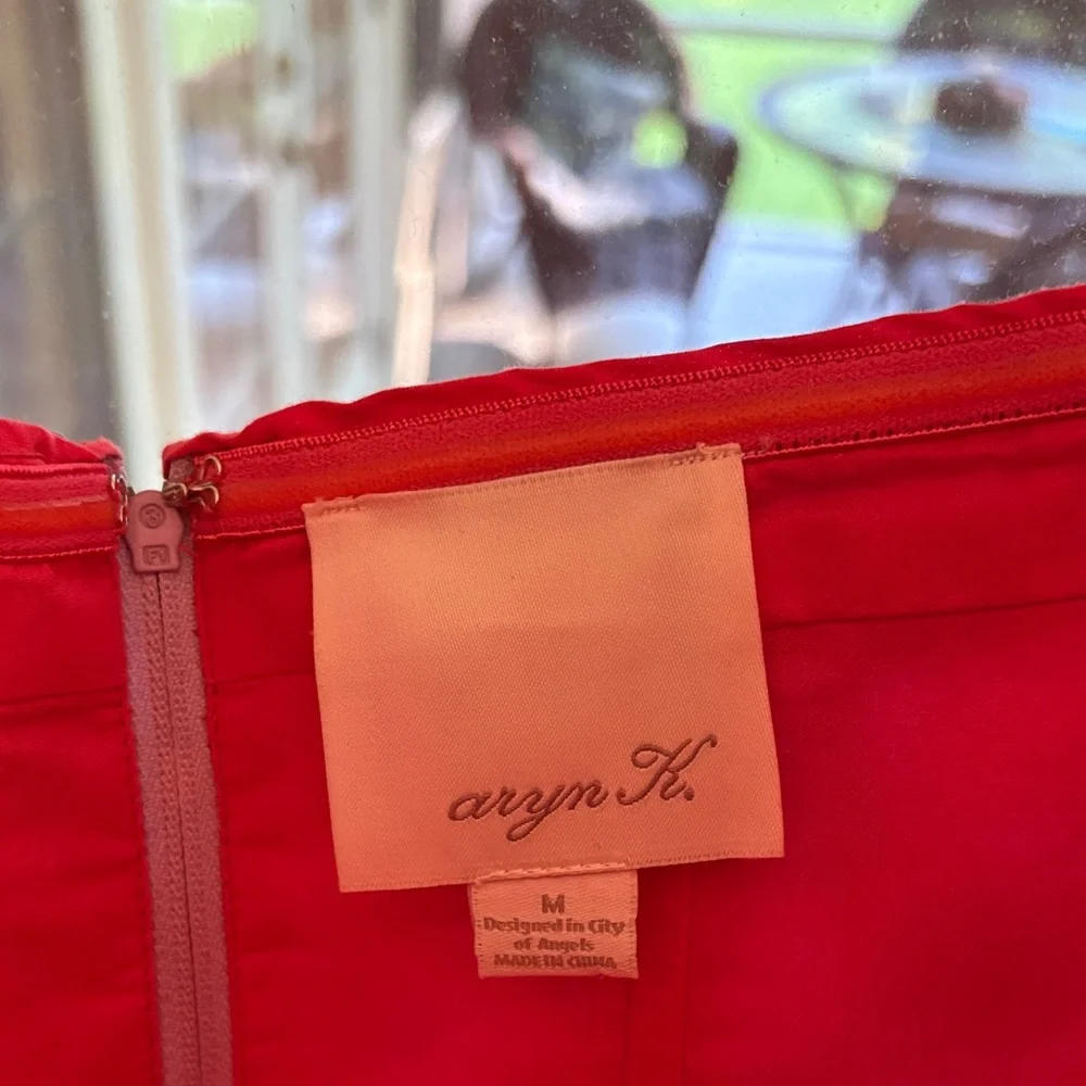 Aryn K Multicolor Strapless Dress - Picture 2 of 8